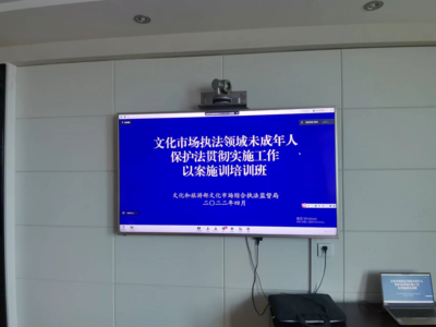 黄冈市文化市场综合执法支队组织参加文化市场执法领域未成年人保护法贯彻实施工作以案施训线上培训班活动